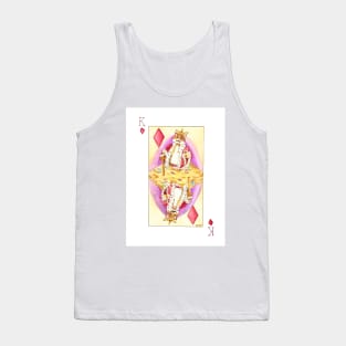 King Of Diamonds, playing card Tank Top